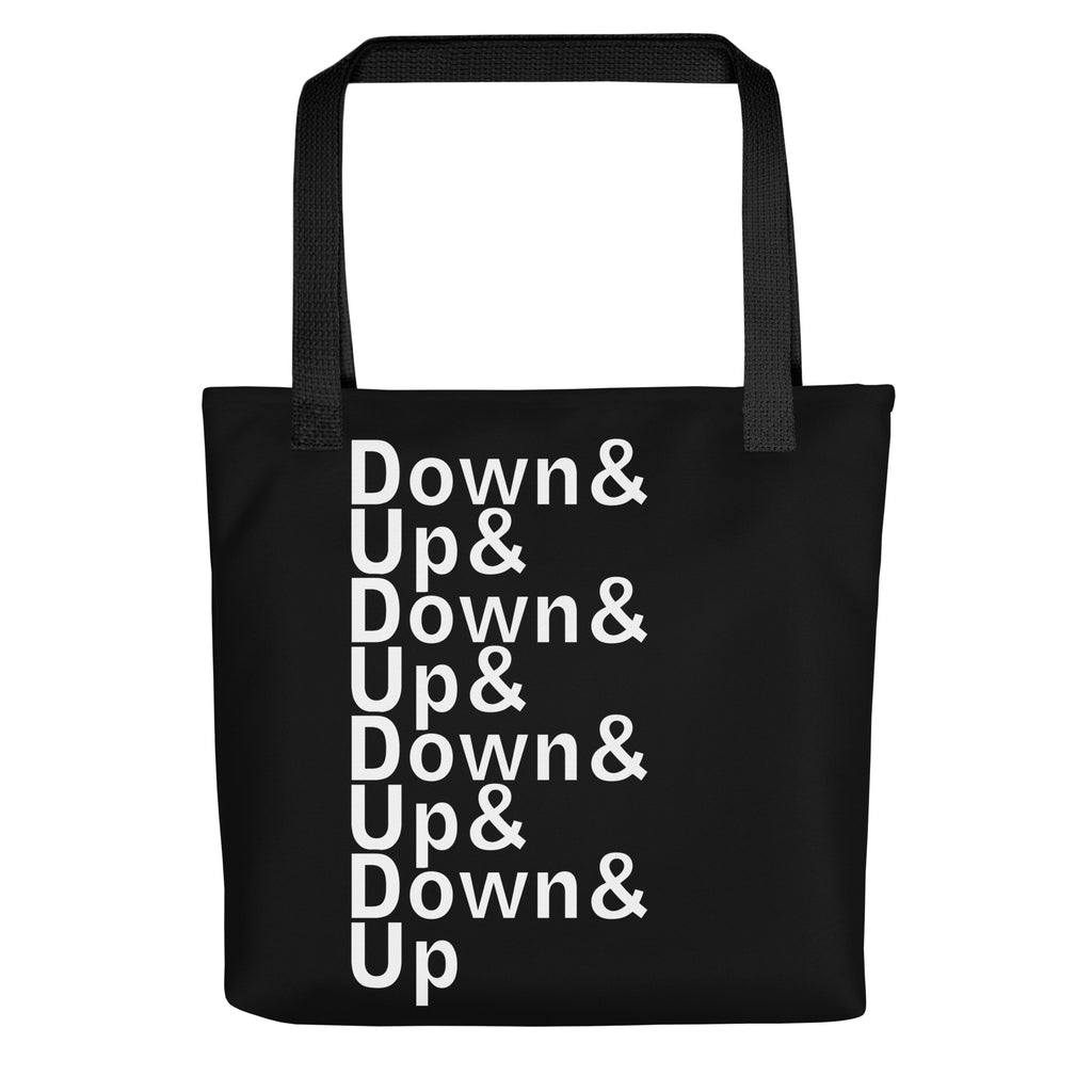 Down & Up Tote Bag