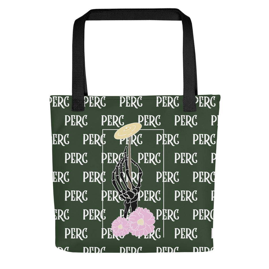 Perc Skeleton Tote Bag