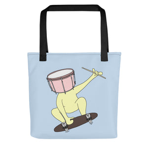 Skater Snare Tote Bag