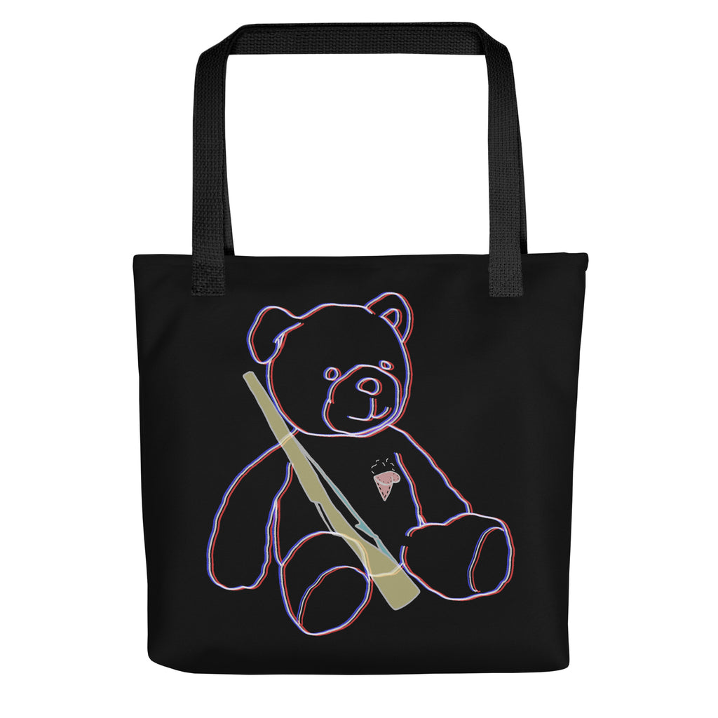 Teddy Rifle Tote Bag