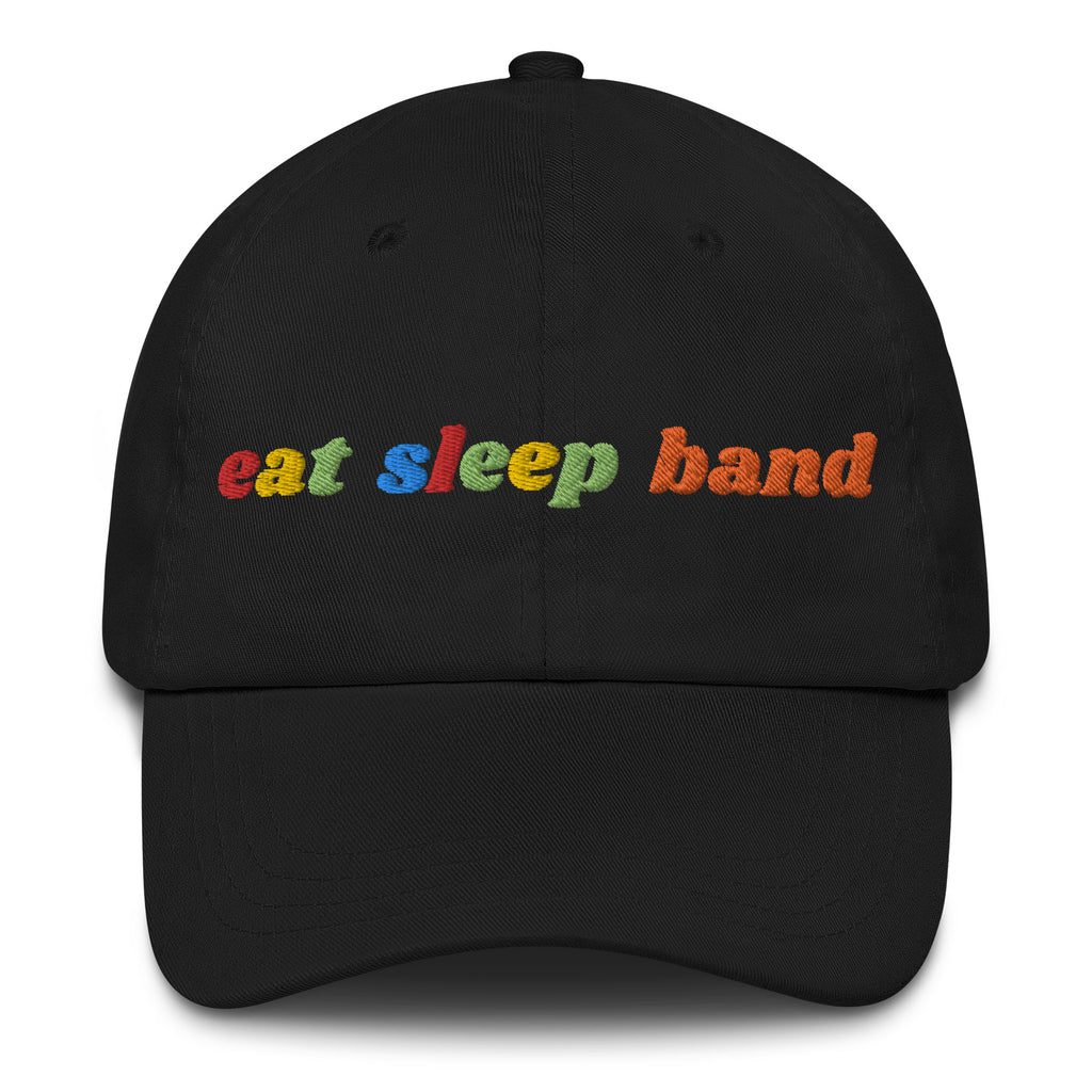 Eat Sleep Band Fitted Cap