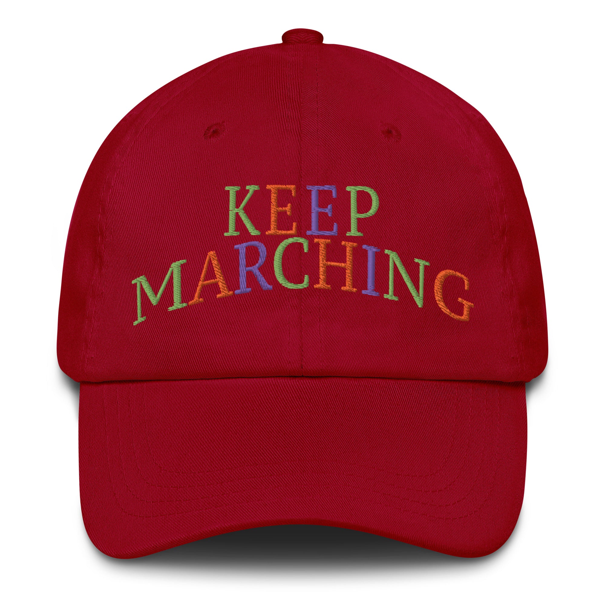 Keep on Marching Fitted Cap