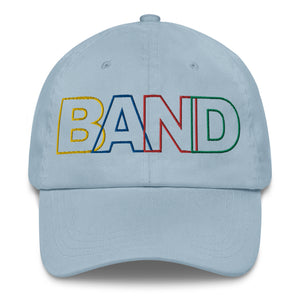 Band Lines Fitted Cap