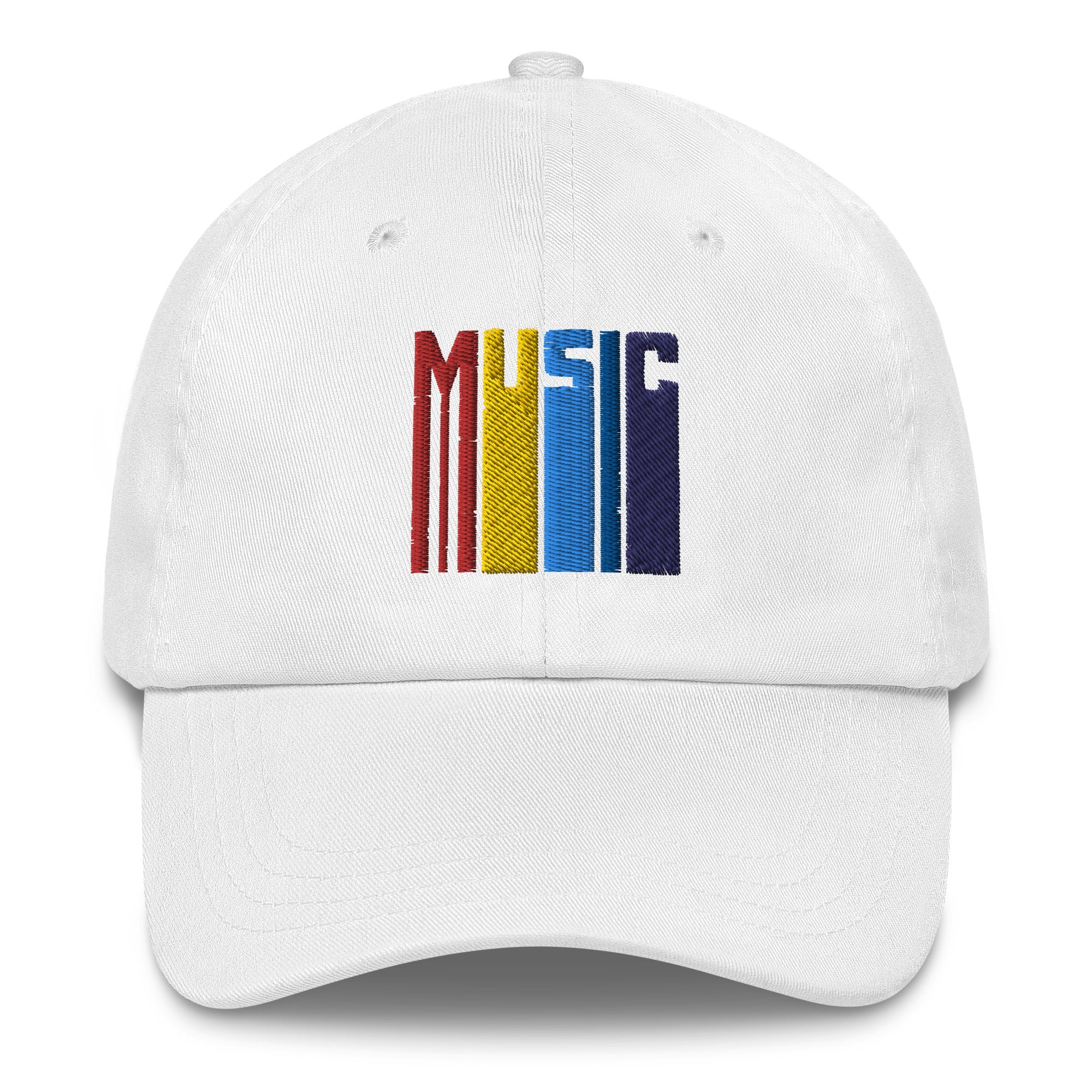 Music Drip Fitted Cap