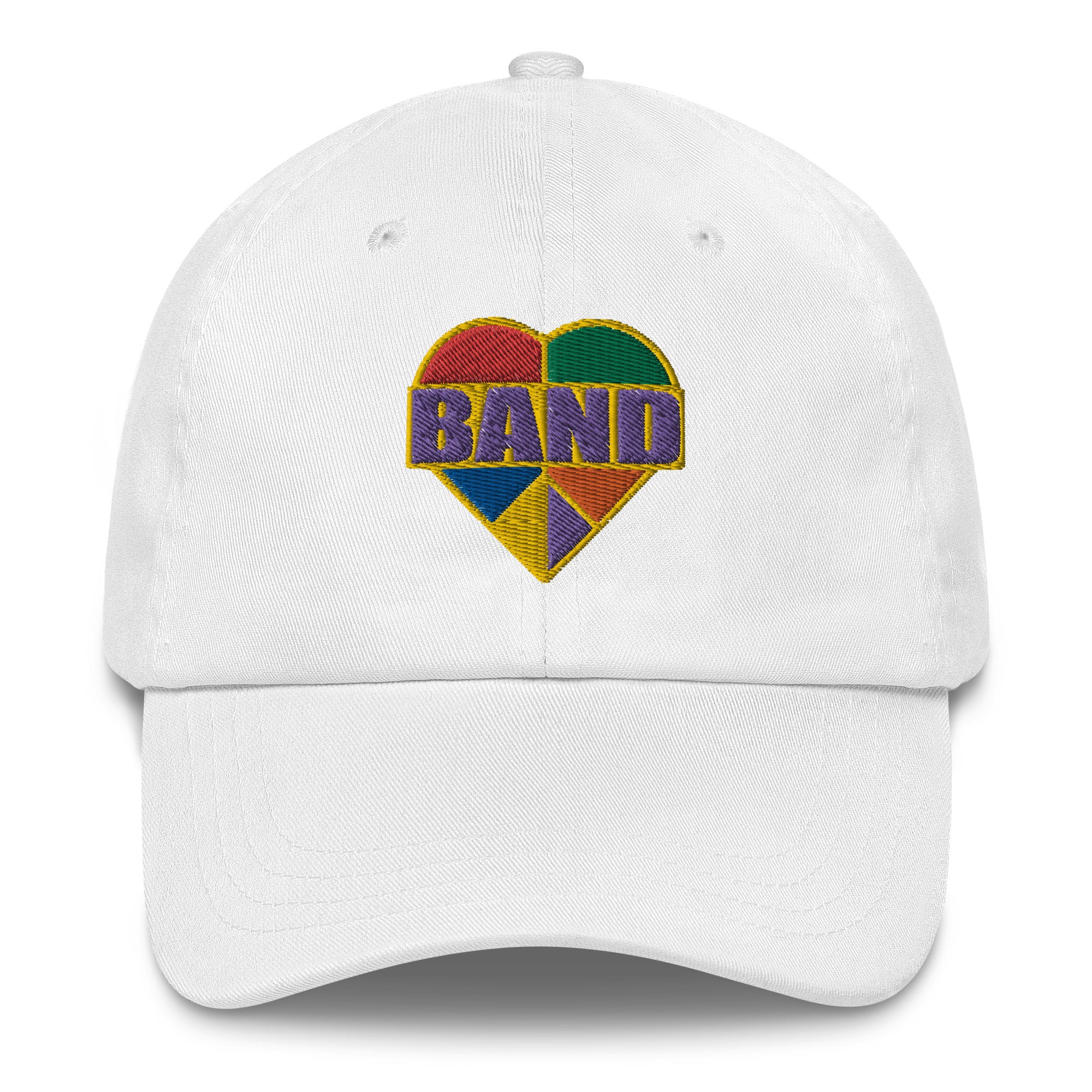 Stained Heart Fitted Cap