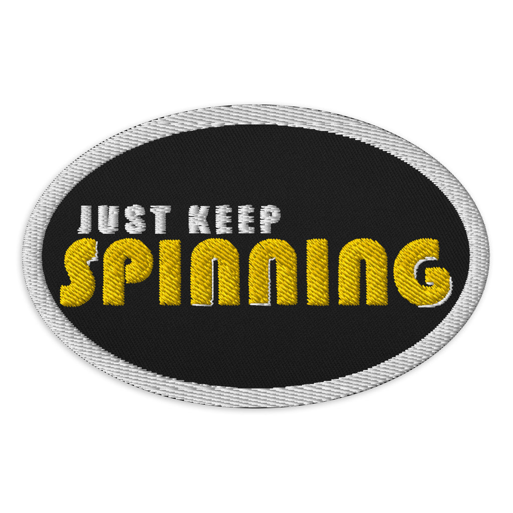 Just Keep Spinning Patch