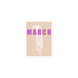 Multi March Sticker