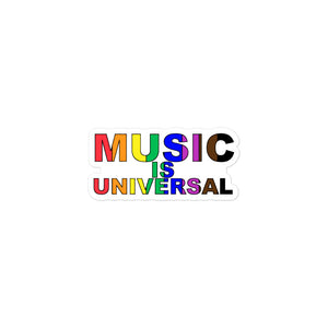 Music is Universal Sticker