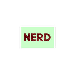 Nerd Sticker