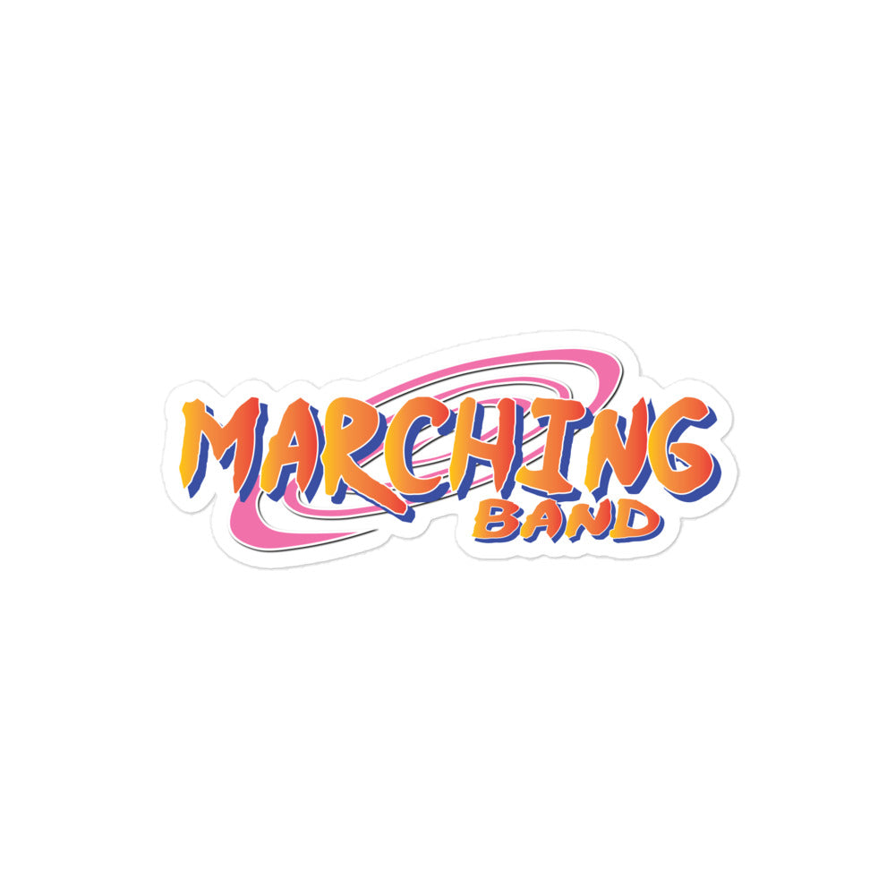 Marching Anime Sticker