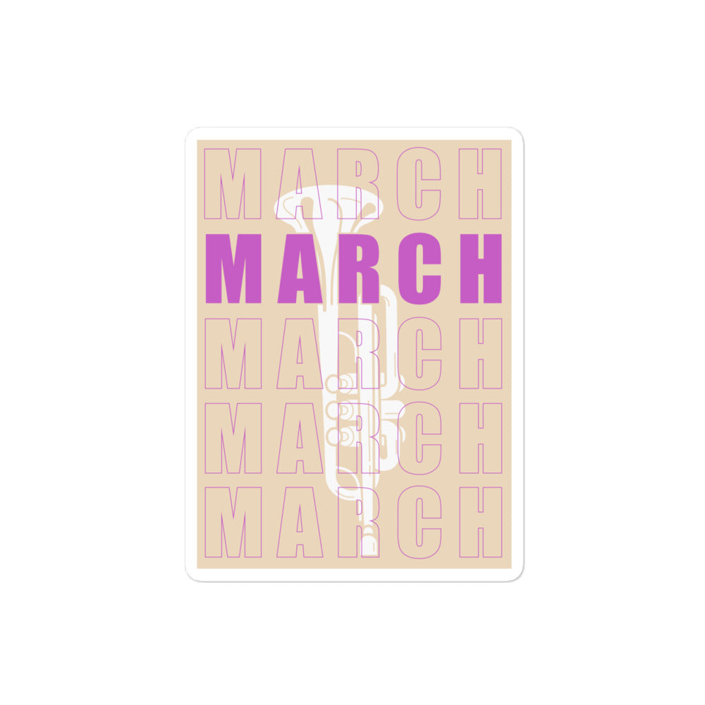 Multi March Sticker