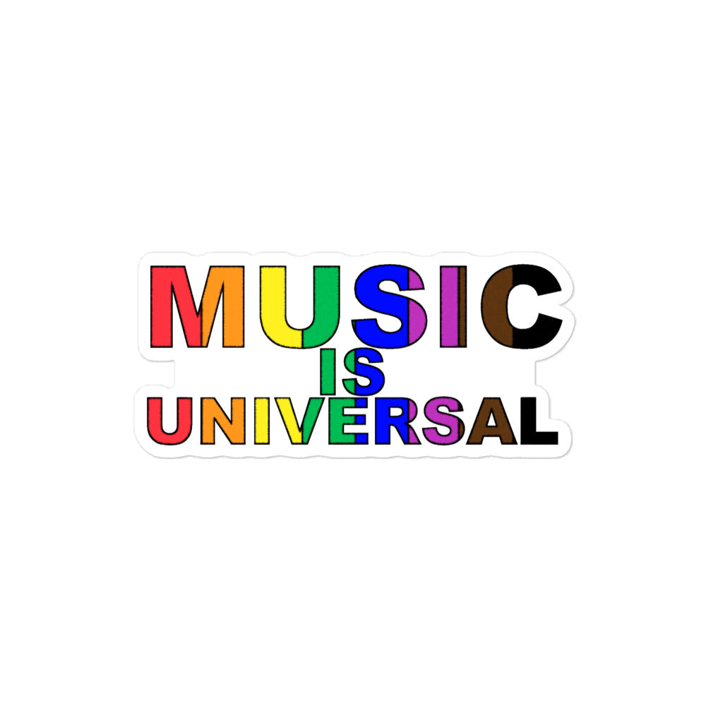 Music is Universal Sticker