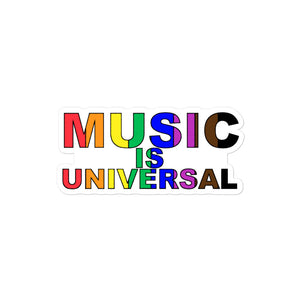 Music is Universal Sticker