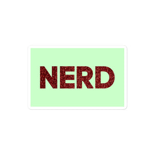 Nerd Sticker