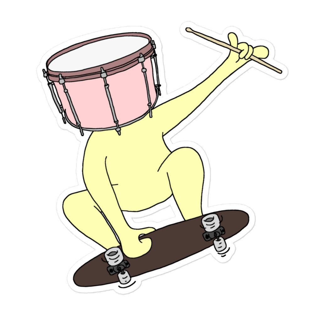 Skater Snare Sticker