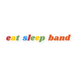 Eat Sleep Band Sitcker