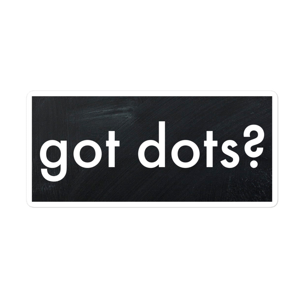 Got Dots Sticker