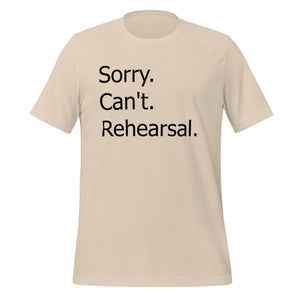 Sorry Can't T-Shirt